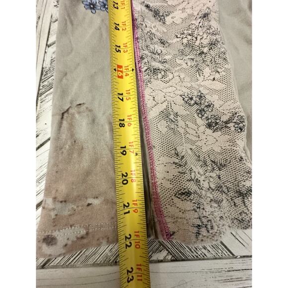 Vtg Y2K Vanilla Sugar Size Medium Western Whimsy Wild West Jeweled With Lace - Picture 7 of 8